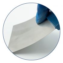 Grattoir flexible ou rigide détectable avec lame en acier inoxydable