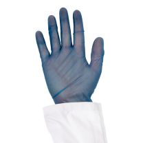 Gants en vinyle jetables détectables en métal (Paquet de 100) - À PARTIR DE 6,30 € PAR BOÎTE